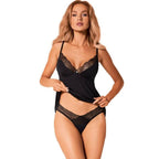OBSESSIVE - BELLA ROU TOP & PANTIES XS/S - Amore24