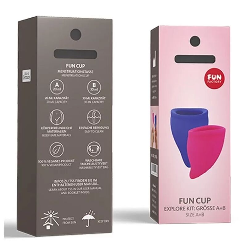 FUN FACTORY - FUN CUP EXPLORE PINK AND OVERSEAS KIT - Amore24
