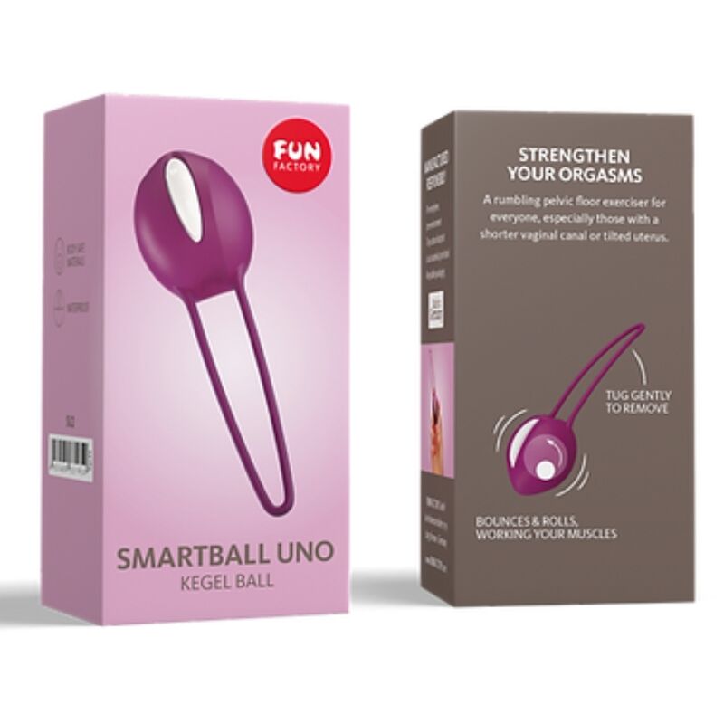 FUN FACTORY - SMARTBALL UNO WHITE/GRAPE - Amore24