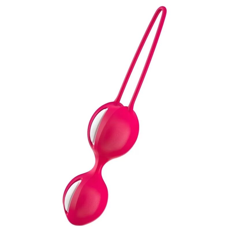 FUN FACTORY - SMARTBALLS DUO WHITE/INDIA RED - Amore24