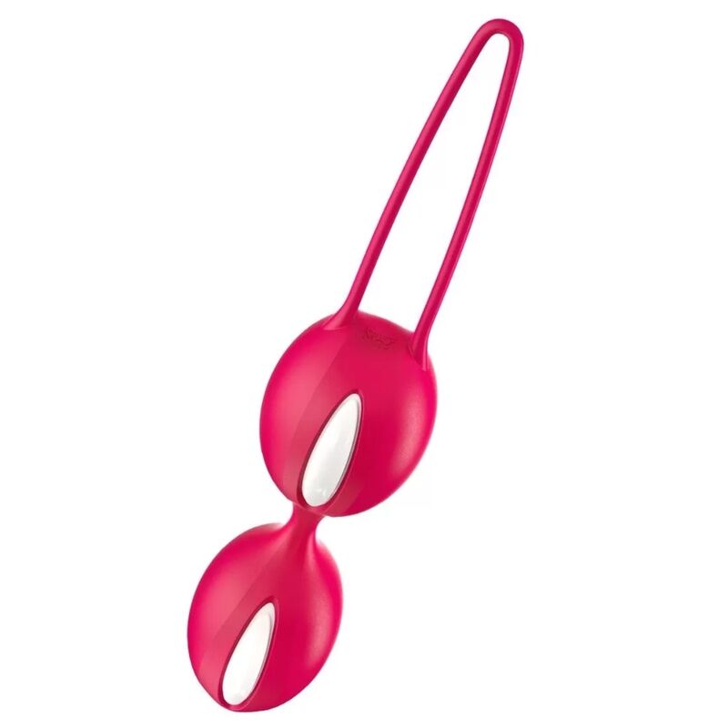 FUN FACTORY - SMARTBALLS DUO WHITE/INDIA RED - Amore24
