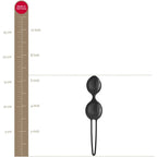 FUN FACTORY - SMARTBALLS DUO GRAY/BLACK - Amore24