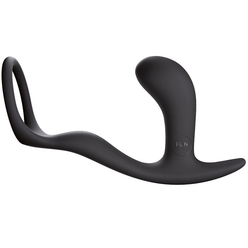 FUN FACTORY - BOOTIE RING LOVERING WITH BUTT PLUG SLATE - Amore24