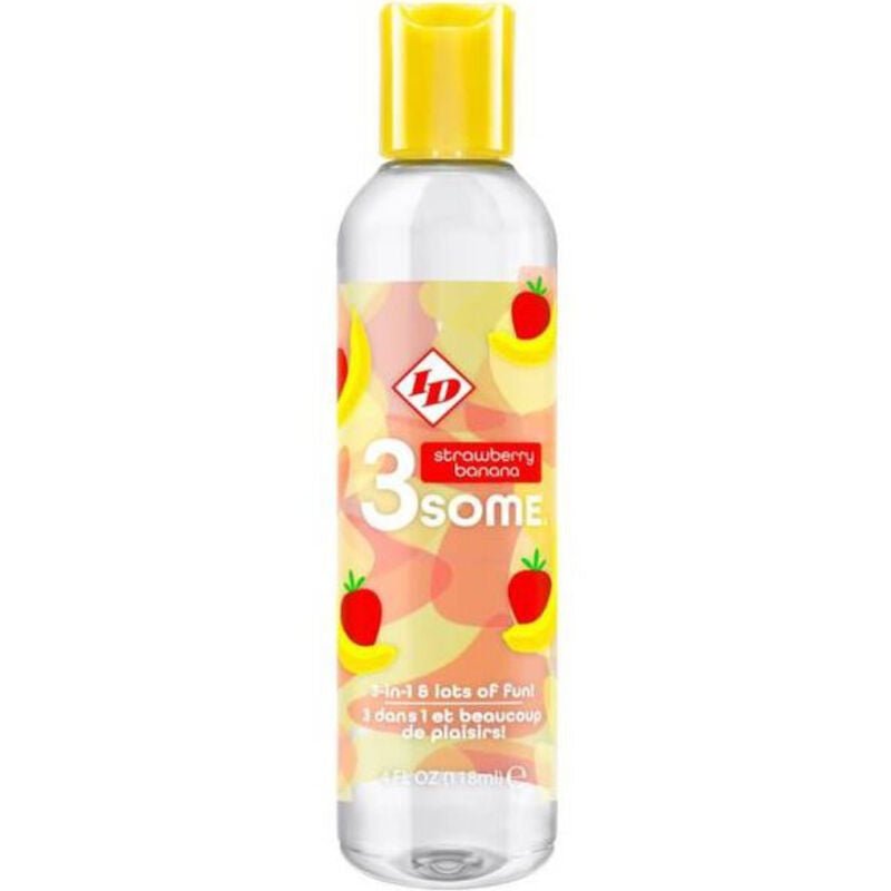 ID 3SOME - 4 FL OZ STRAWBERRY BANANA BOTTLE - Amore24