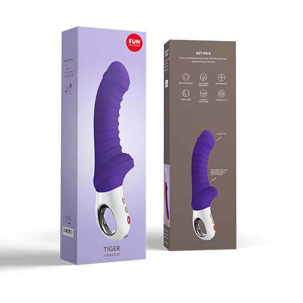 FUN FACTORY - TIGER G5 VIBRATOR VIOLET - Amore24