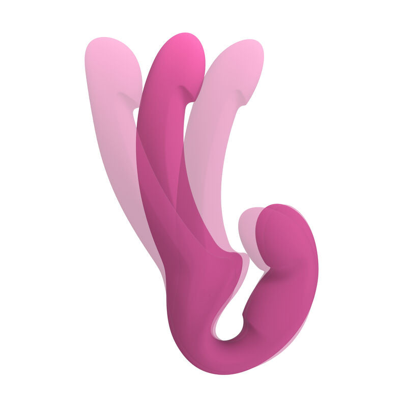FUN FACTORY - SHARE LITE DOUBLE DILDO BLACKBERRY - Amore24