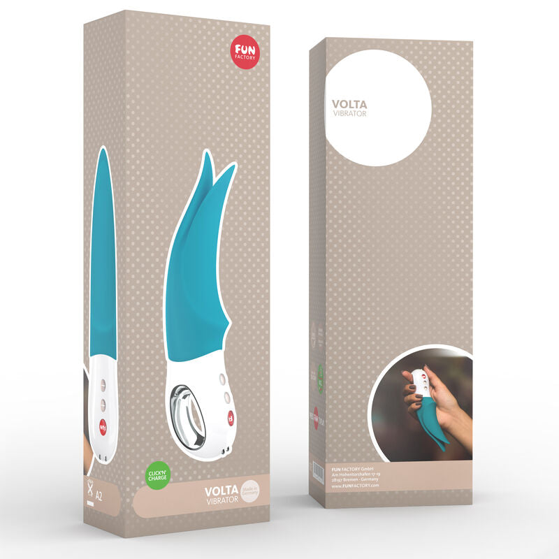FUN FACTORY - VOLTA G5 CLITORAL VIBRATOR PETROL - Amore24