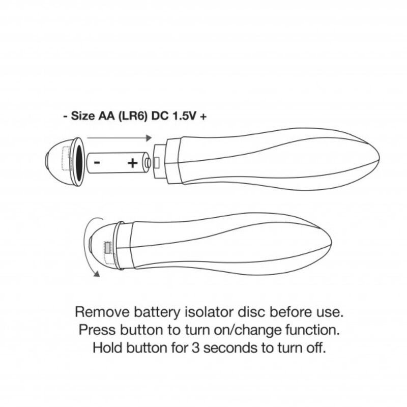 ROCKS-OFF - TWISTER VIBRATOR 10 MODES - Amore24