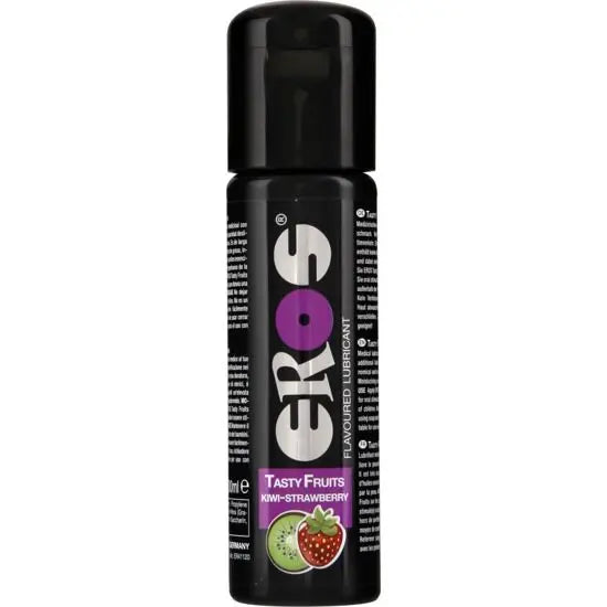 EROS - TASTY FRUITS FLAVOURED LUBRICANT KIWI-STRAWBERRY 100 ML - Amore24