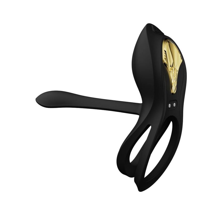ZALO - BAYEK VIBRATING COUPLES RING BLACK - Amore24