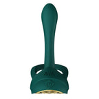 ZALO - BAYEK VIBRATING COUPLES RING GREEN - Amore24