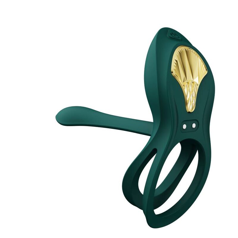 ZALO - BAYEK VIBRATING COUPLES RING GREEN - Amore24