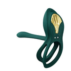 ZALO - BAYEK VIBRATING COUPLES RING GREEN - Amore24