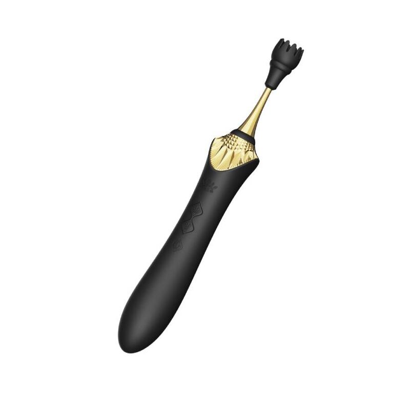 ZALO - BESS 2 CLITORAL MASSAGER BLACK - Amore24