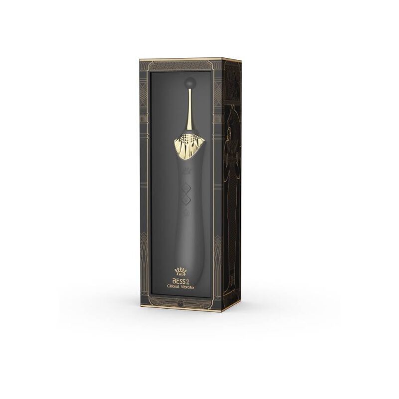 ZALO - BESS 2 CLITORAL MASSAGER BLACK - Amore24