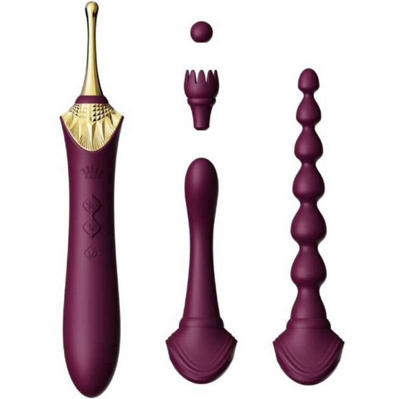 ZALO - BESS 2 CLITORAL MASSAGER PURPLE - Amore24