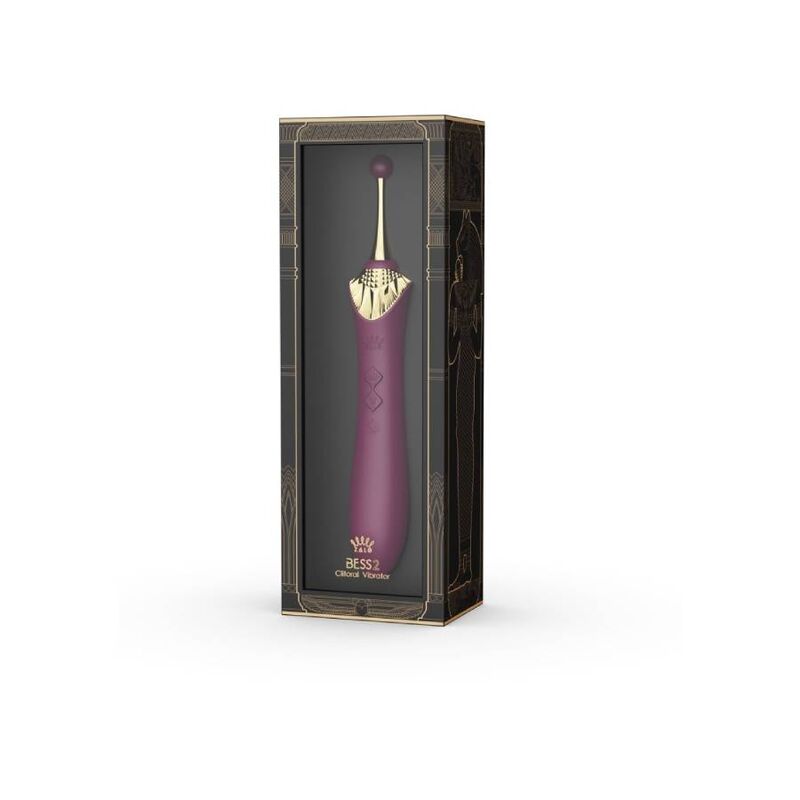 ZALO - BESS 2 CLITORAL MASSAGER PURPLE - Amore24