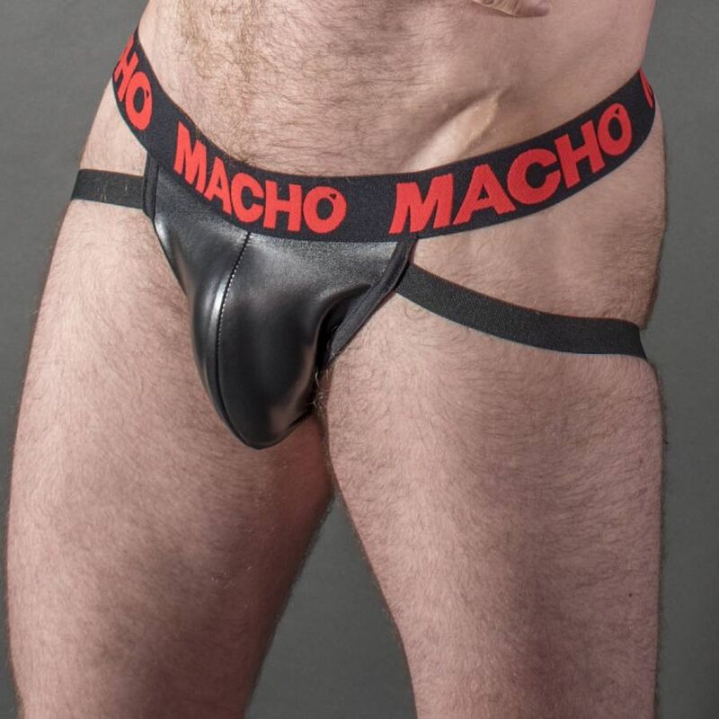 MACHO - MX25RC JOCK RED LEATHER XL - Amore24