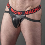 MACHO - MX25RC JOCK RED LEATHER XL - Amore24