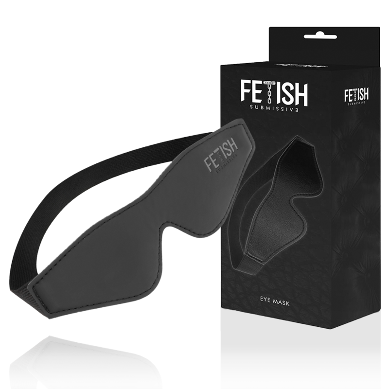 FETISH SUBMISSIVE - VEGAN LEATHER MASK WITH NOPRENE LINING - Amore24