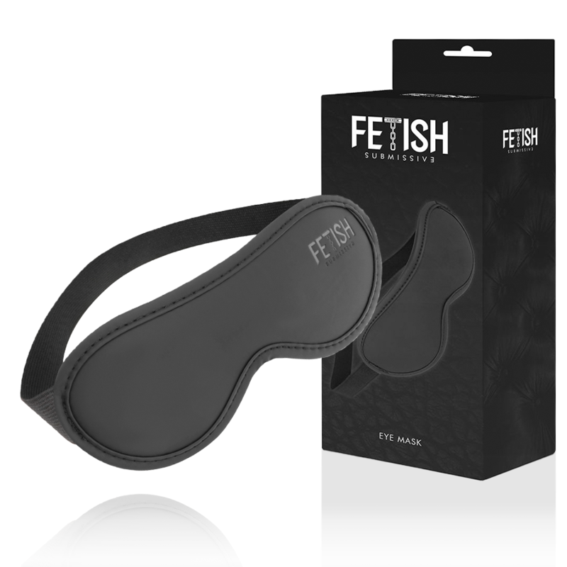 FETISH SUBMISSIVE - VEGAN LEATHER MASK II WITH NOPRENE LINING - Amore24