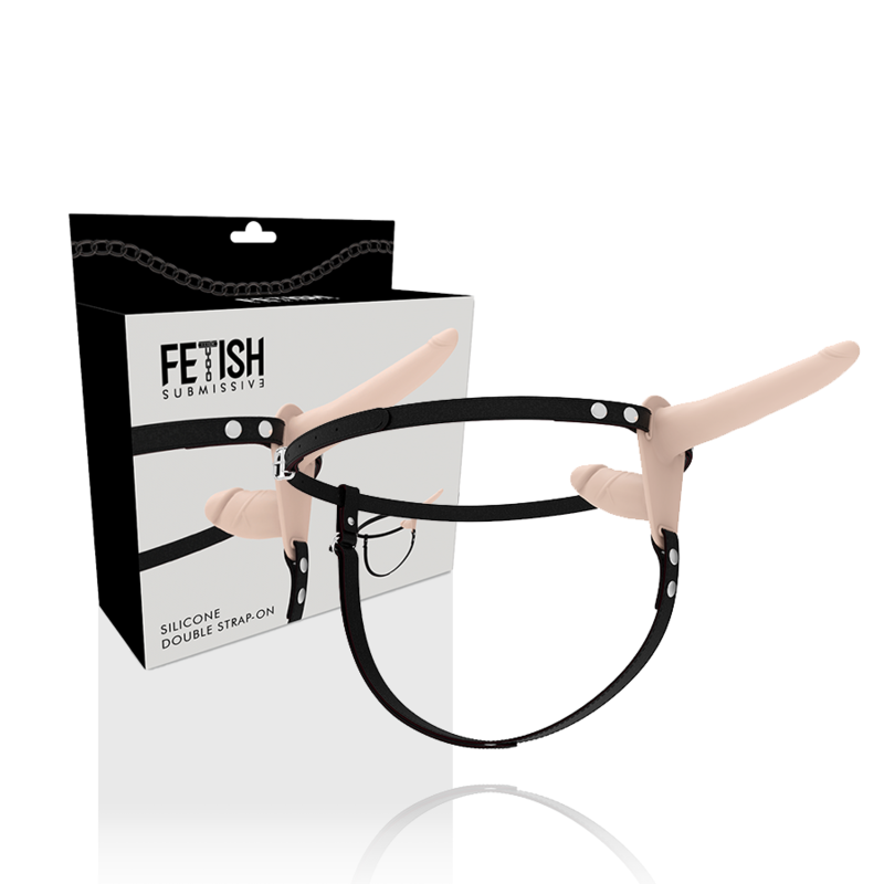 FETISH SUBMISSIVE HARNESS - DOUBLE PENETRATION FLESH - Amore24