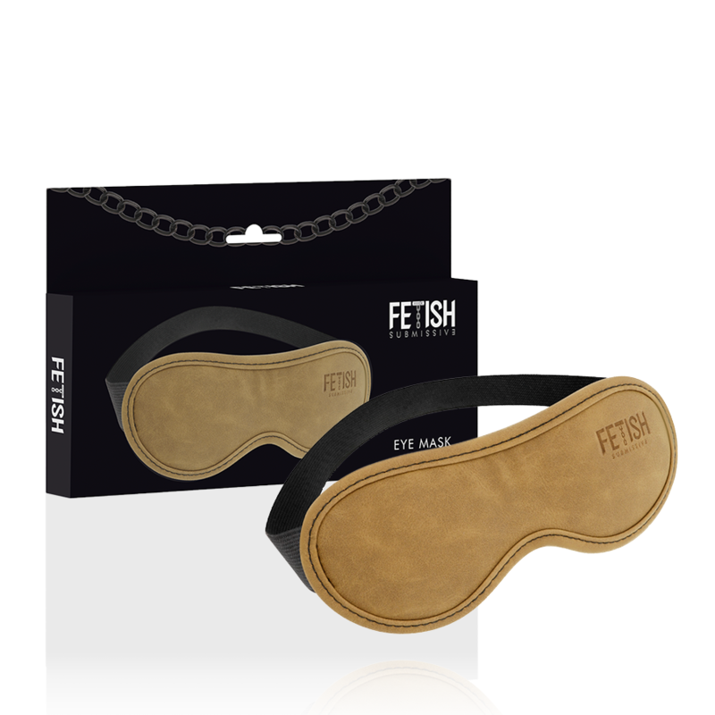 FETISH SUBMISSIVE ORIGEN - VEGAN LEATHER MASK WITH NEOPRENE LINING - Amore24