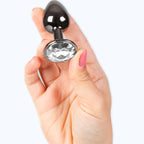 SECRETPLAY - GUNMETAL BUTT PLUG SMALL SIZE 7 CM - Amore24