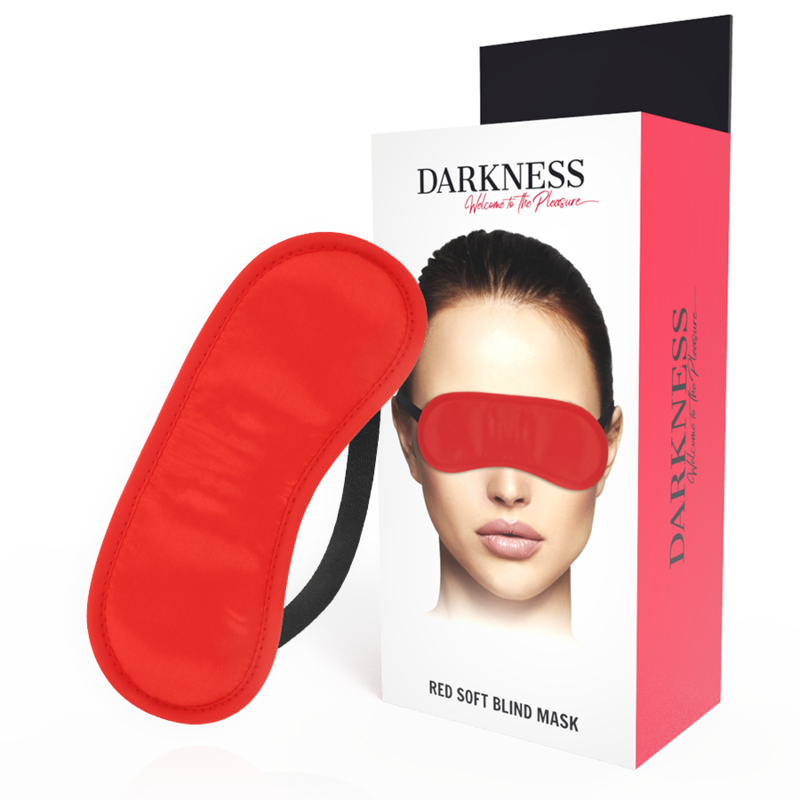 DARKNESS - STRAIGHT RED MASK - Amore24