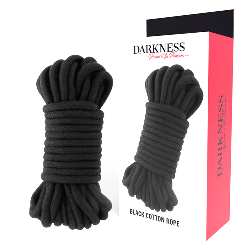 DARKNESS - JAPANESE ROPE 10 M BLACK - Amore24