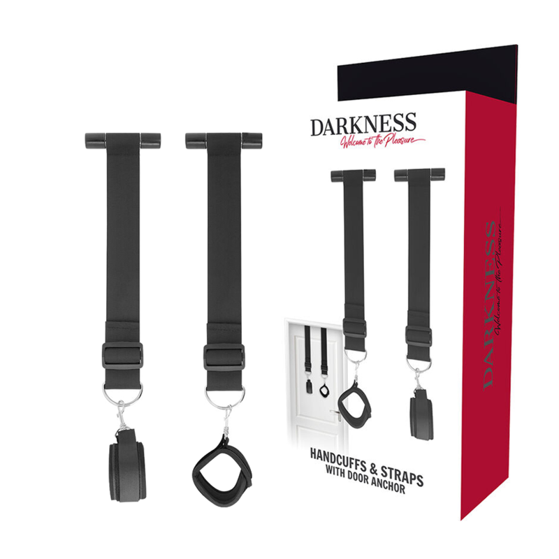 DARKNESS - BONDAGE DOOR HANDCUFFS - Amore24