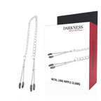 DARKNESS - ADJUSTABLE METAL NIPPLE Clamps - Amore24