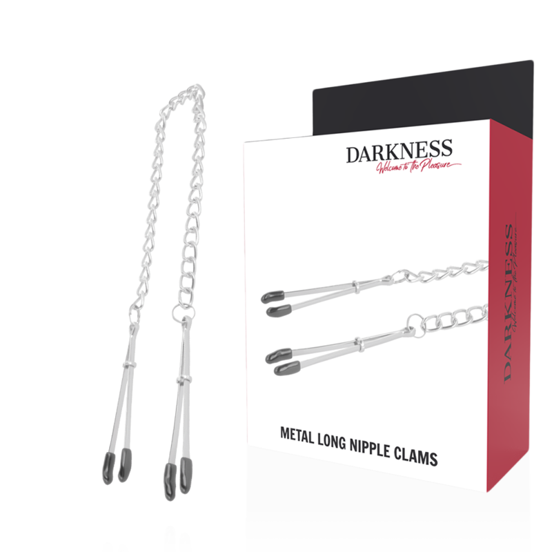 DARKNESS - ADJUSTABLE METAL NIPPLE Clamps - Amore24