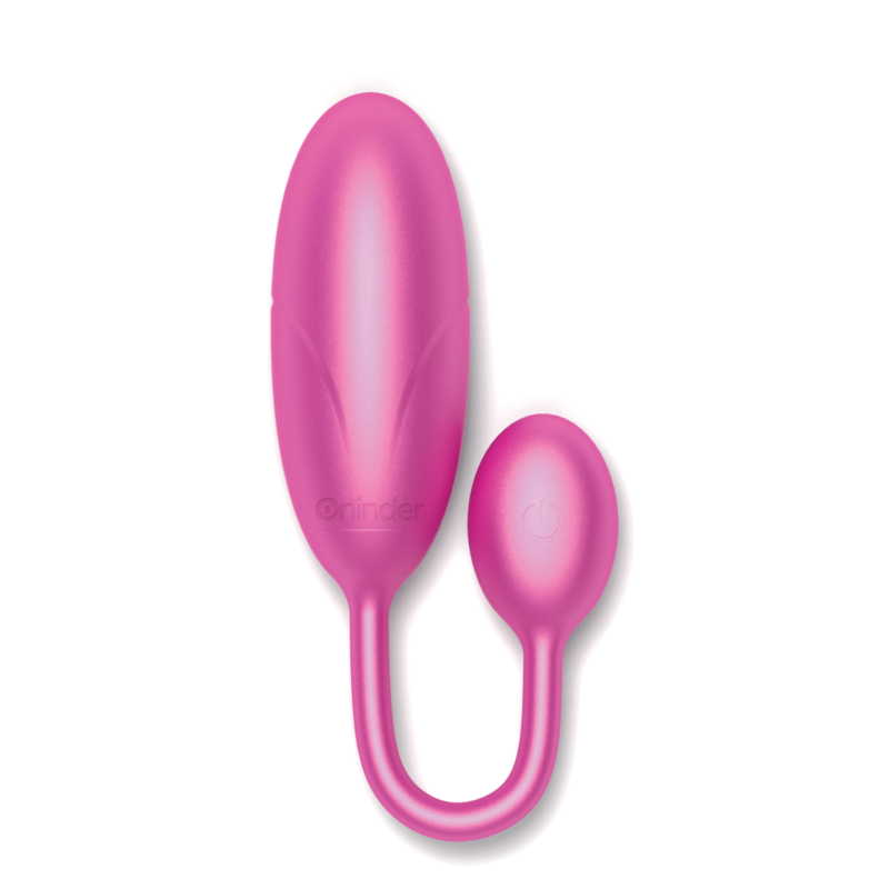 ONINDER - DENVER VIBRATING EGG BLACK 7 X 2.7 CM FREE APP - Amore24