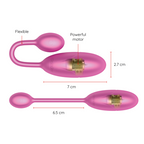 ONINDER - DENVER VIBRATING EGG BLACK 7 X 2.7 CM FREE APP - Amore24