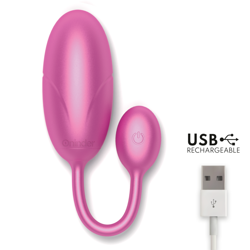 ONINDER - TOKYO VIBRATING EGG BLACK 7.5 X 3.2 CM FREE APP - Amore24