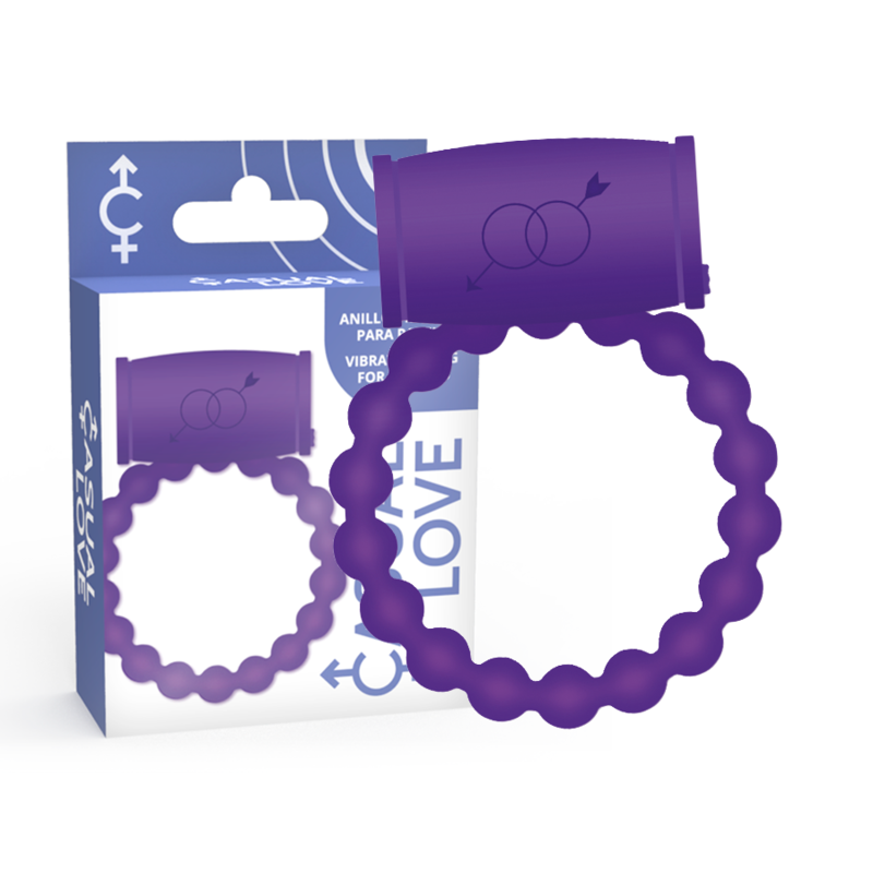 CASUAL LOVE - 25 COUPLE VIBRATOR RING VIOLET - Amore24