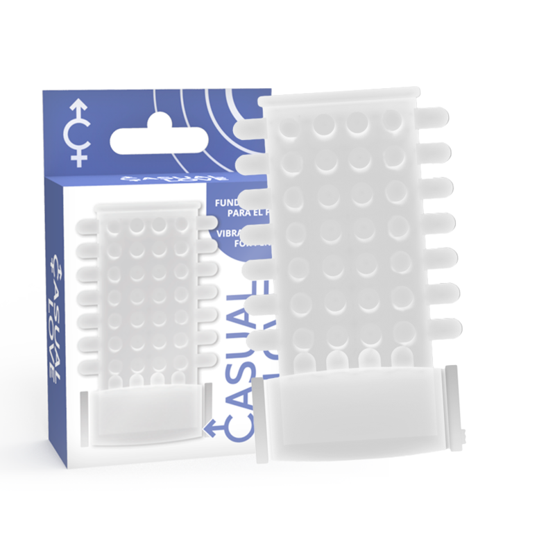 CASUAL LOVE - RING VIBRATING SLEEVE TRANSPARENT - Amore24