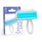 CASUAL LOVE - RING TONGUE VIBRATING BLUE - Amore24