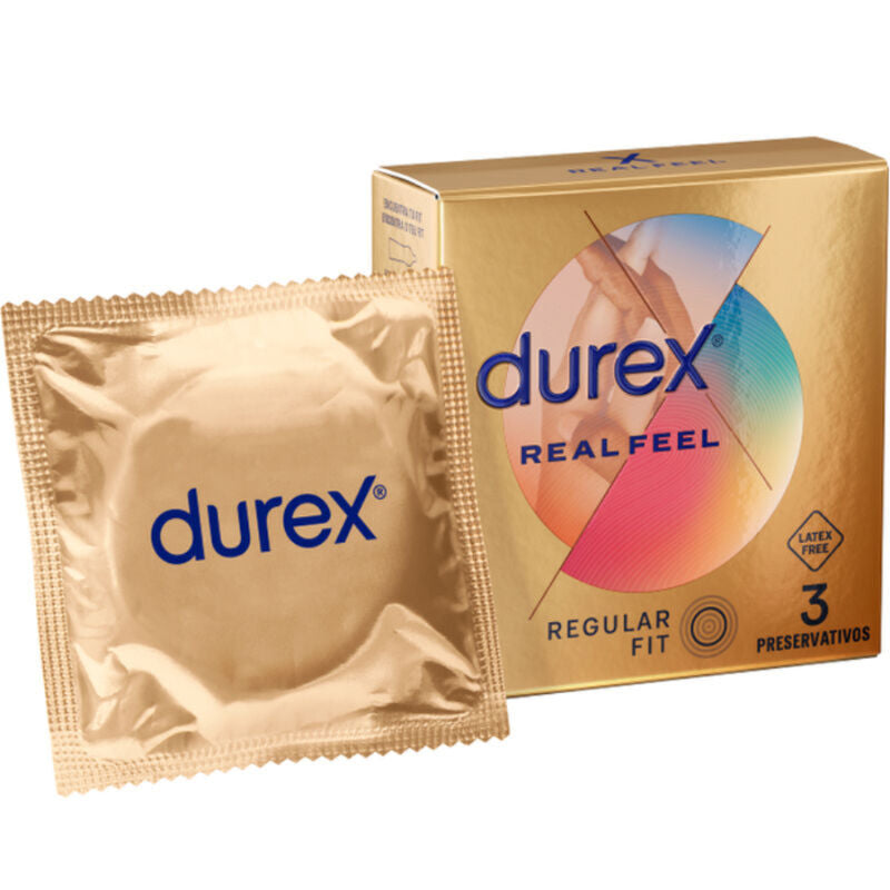 DUREX - REAL FEEL CONDOMS 3 UNITS - Amore24