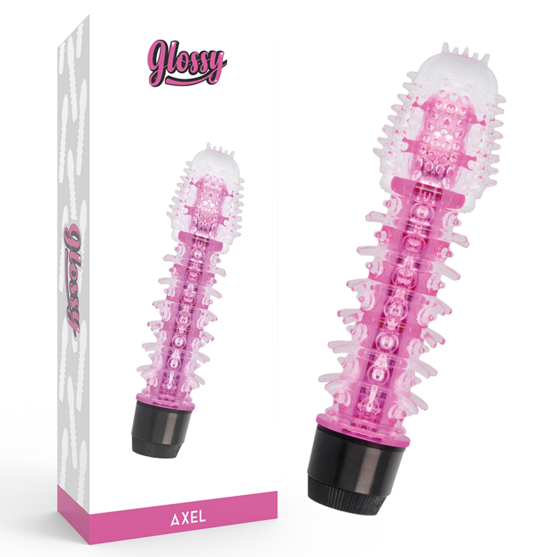 GLOSSY - AXEL VIBRATOR PINK - Amore24