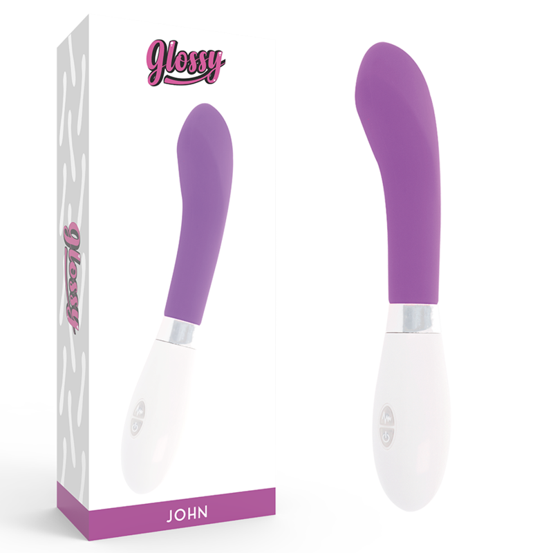 GLOSSY - JOHN VIBRATOR PURPLE - Amore24