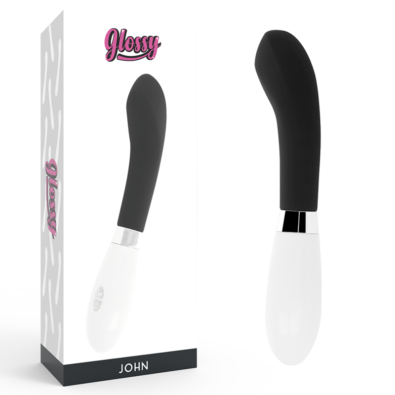 GLOSSY - JOHN VIBRATOR BLACK - Amore24