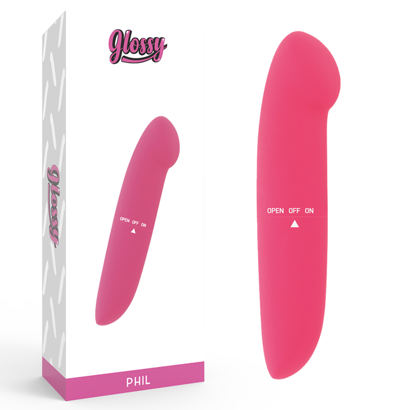 GLOSSY - PHIL VIBRATOR PINK - Amore24