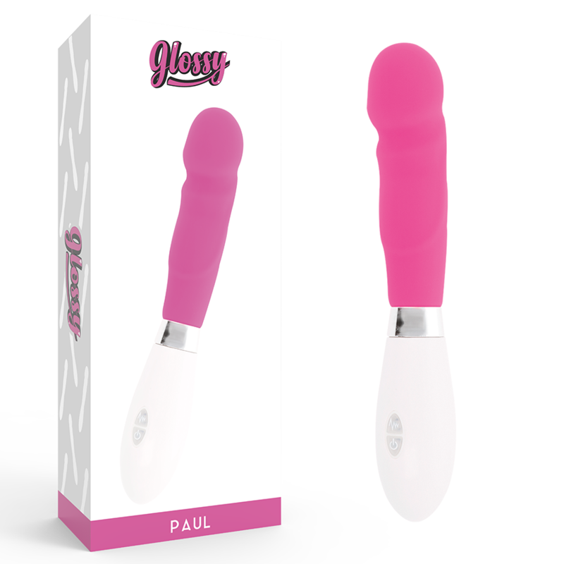 GLOSSY - PAUL VIBRATOR PINK - Amore24