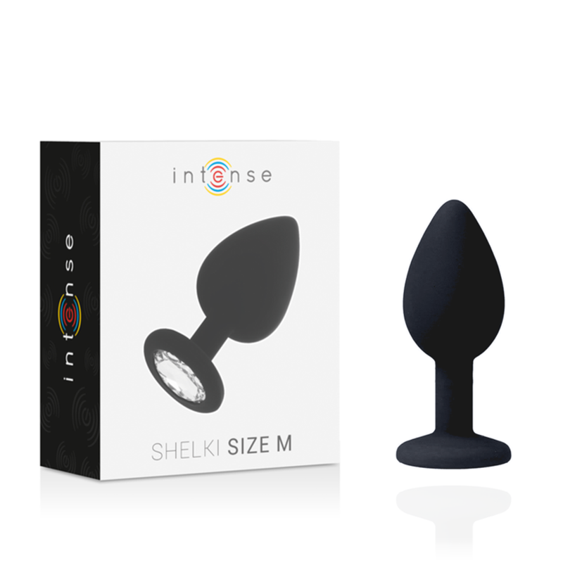 INTENSE - SHELKI M ANAL PLUG BLACK - Amore24