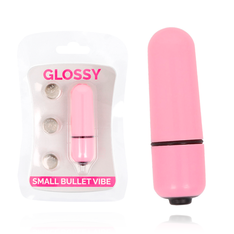 GLOSSY - SMALL BULLET VIBE PINK - Amore24