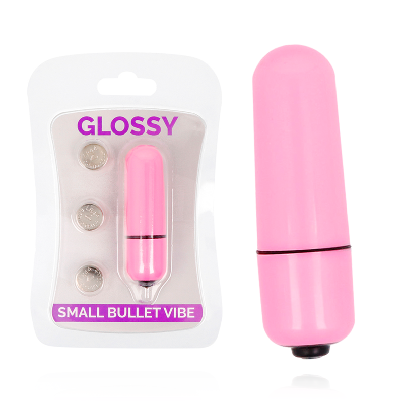 GLOSSY - SMALL BULLET VIBE DEEP ROSE - Amore24
