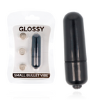 GLOSSY - SMALL BULLET VIBE BLACK - Amore24