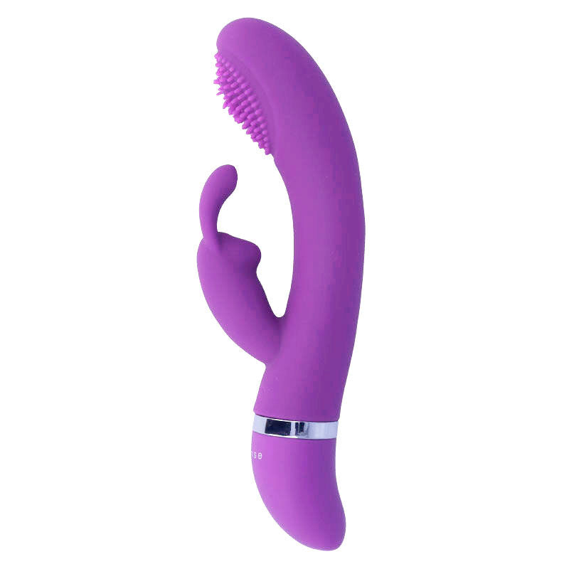 INTENSE - SUSY SILICONE RABBIT LILAC OSCILLATING VIBRATOR - Amore24